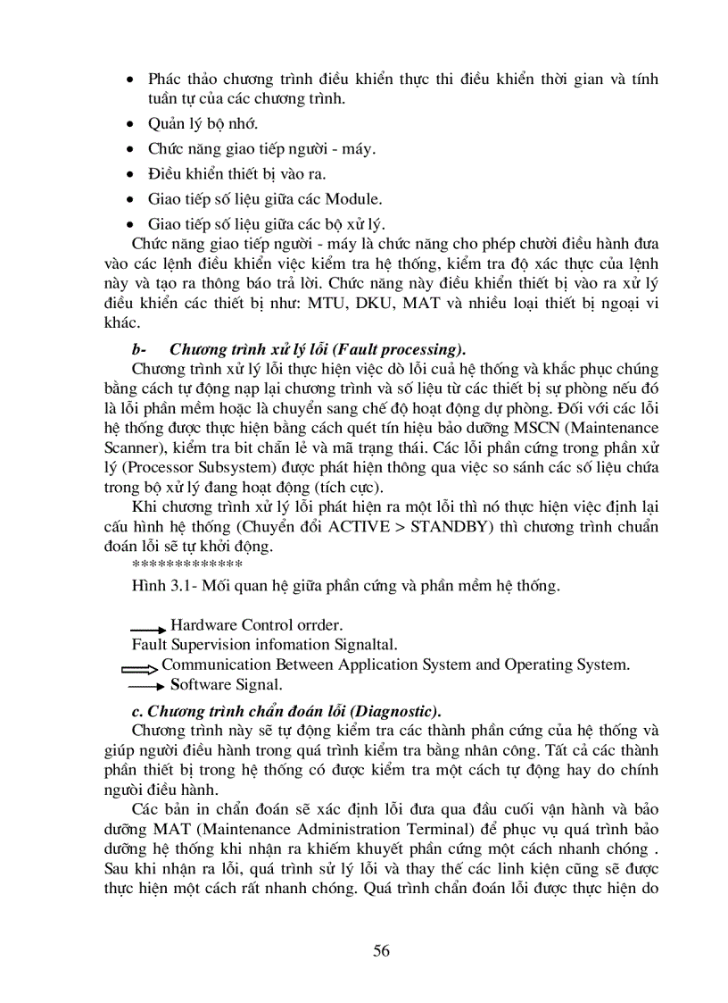 image for page Cấu trúc và chức năng của các phân hệ