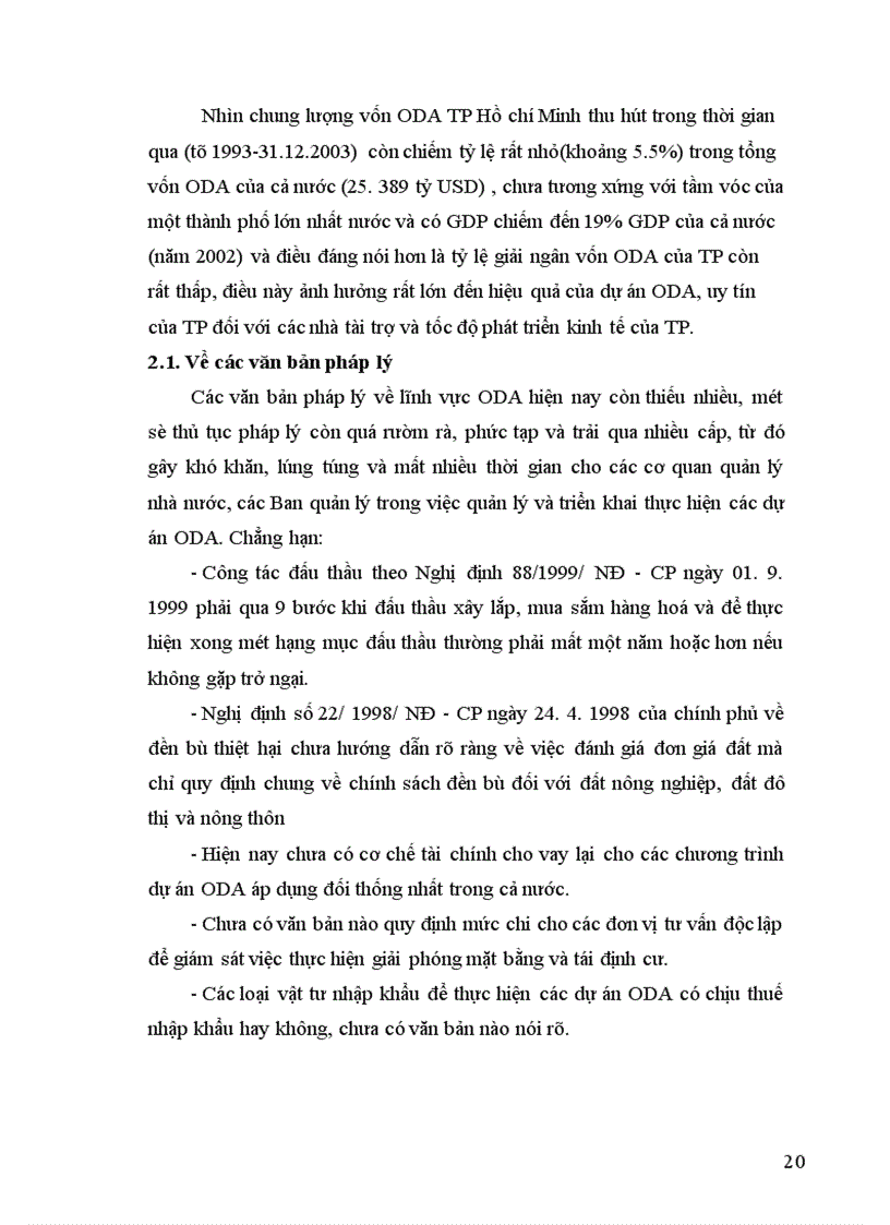 image for page Tình hình giải ngân trong các dự án sử dụng vốn ODA