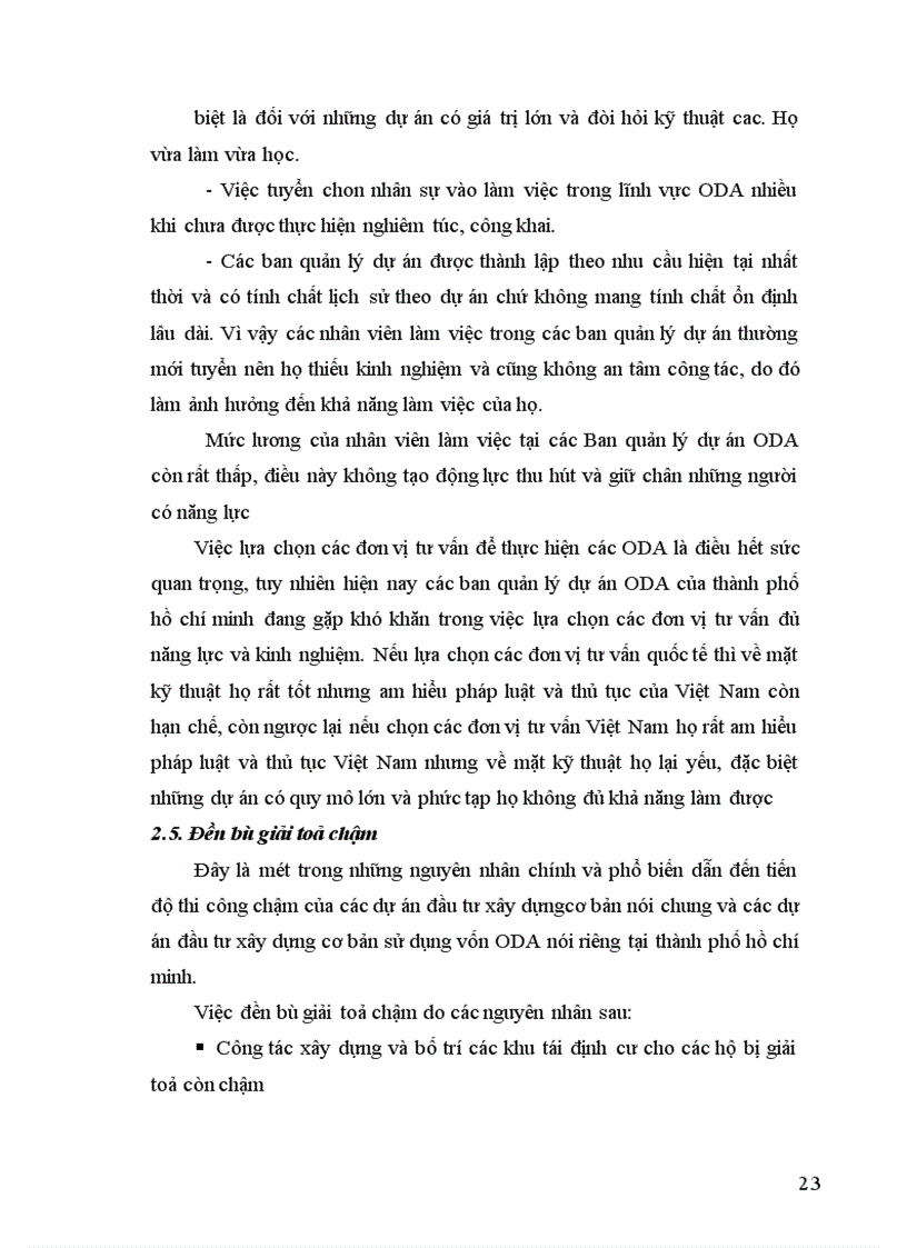 image for page Tình hình giải ngân trong các dự án sử dụng vốn ODA