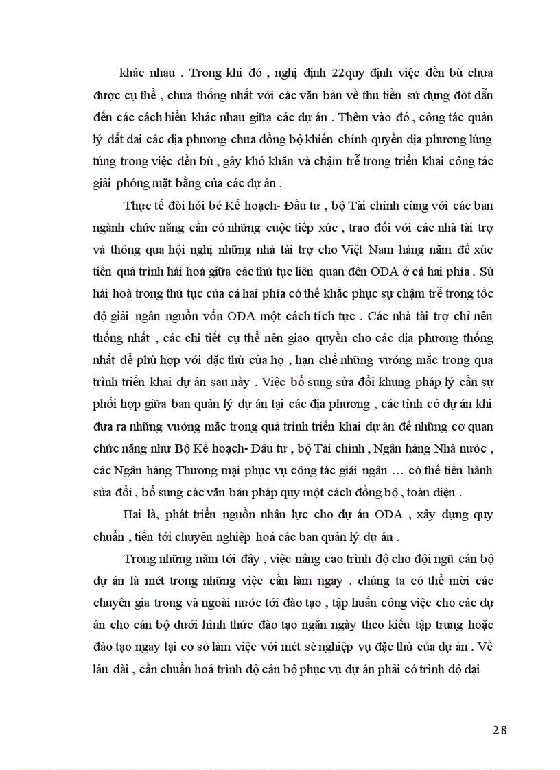 image for page Tình hình giải ngân trong các dự án sử dụng vốn ODA