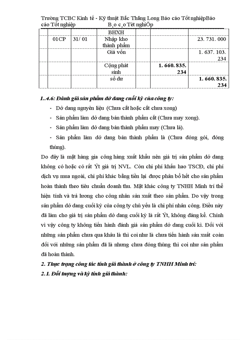 image for page Kế toán tập hợp chi phớ sản xuất và tính giá thành sản phẩm tại công ty TNHH Minh Trí