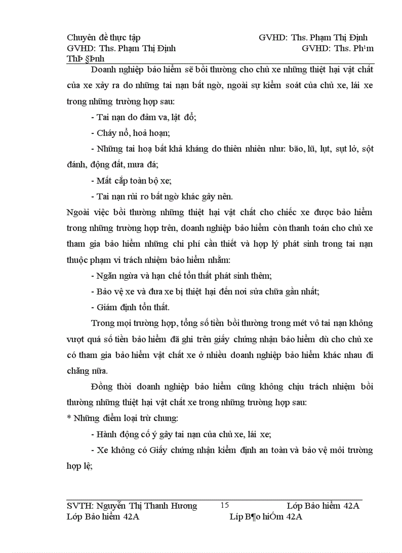 image for page Bảo hiểm vật chất xe ô tô - thực trạng và một số giải pháp nhằm nâng cao hiệu quả của nghiệp vụ này tại phòng bảo hiểm Đống Đa, công ty bảo hiểm Hà Nội