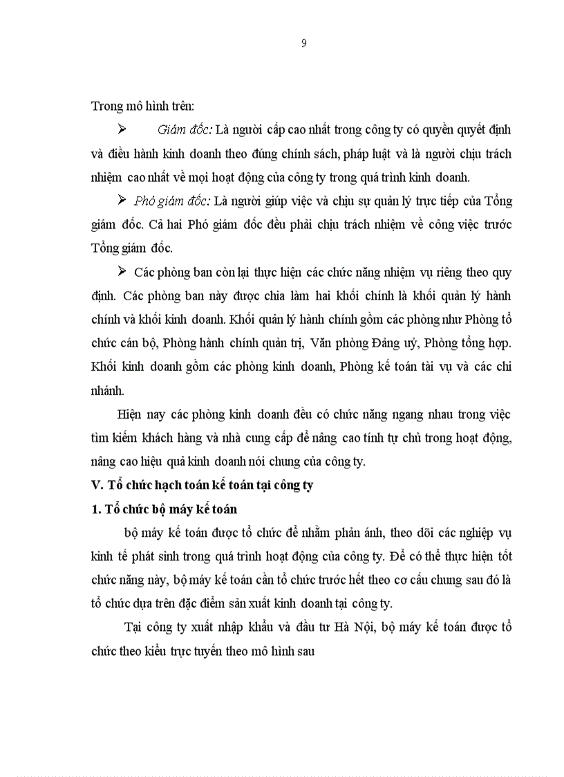 image for page Hoàn thiện công tác hạch toán các nghiệp vụ thanh toán với khách hàng và nhà cung cấp hướng tới hoàn thiện công tác quản lý công nợ trong thanh toán tại công ty xuất nhập khẩu và đầu tư Hà Nội