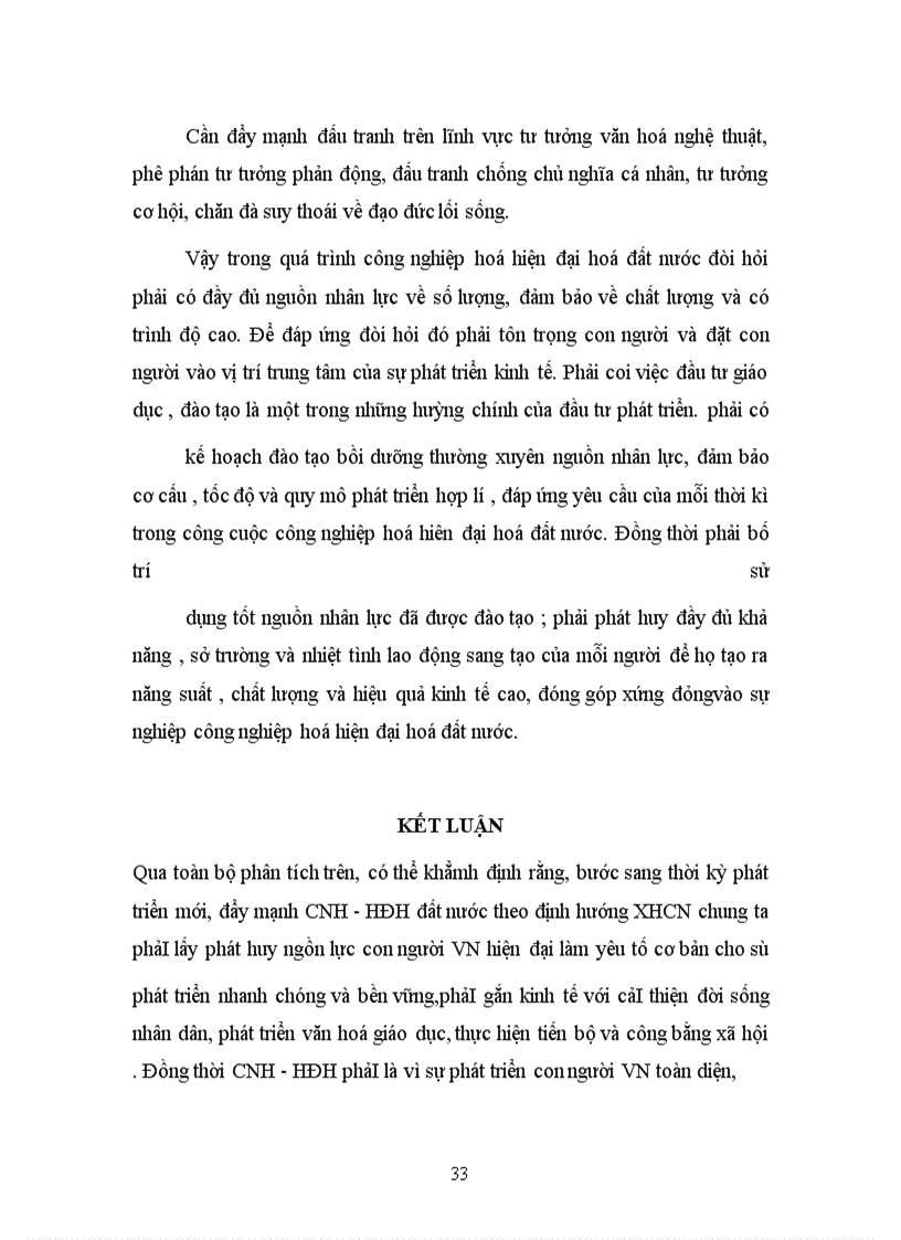 image for page Quan điểm con người trong triết học Mác Lênin và vai trò của con người trong thời kỳ CNH-HĐH đất nước