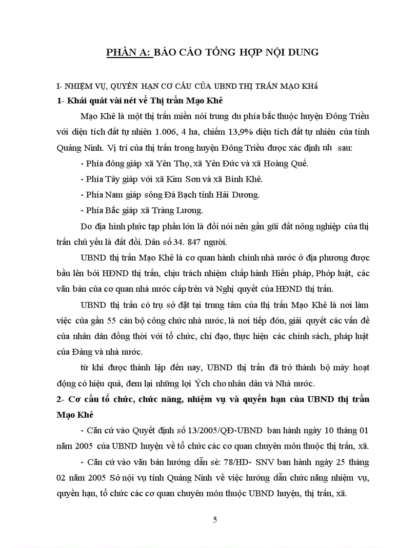 image for page Thực trạng về thể thức và kỹ thuật trình bày văn bản quản lý hành chính nhà nước tại UBND thị trấn Mạo Khê - huyện Đông Triều – tỉnh Quảng Ninh