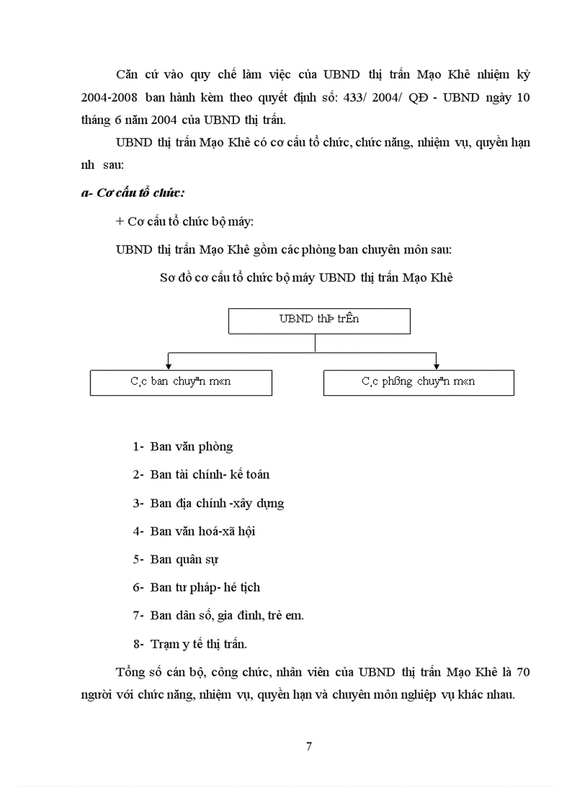 image for page Thực trạng về thể thức và kỹ thuật trình bày văn bản quản lý hành chính nhà nước tại UBND thị trấn Mạo Khê - huyện Đông Triều – tỉnh Quảng Ninh