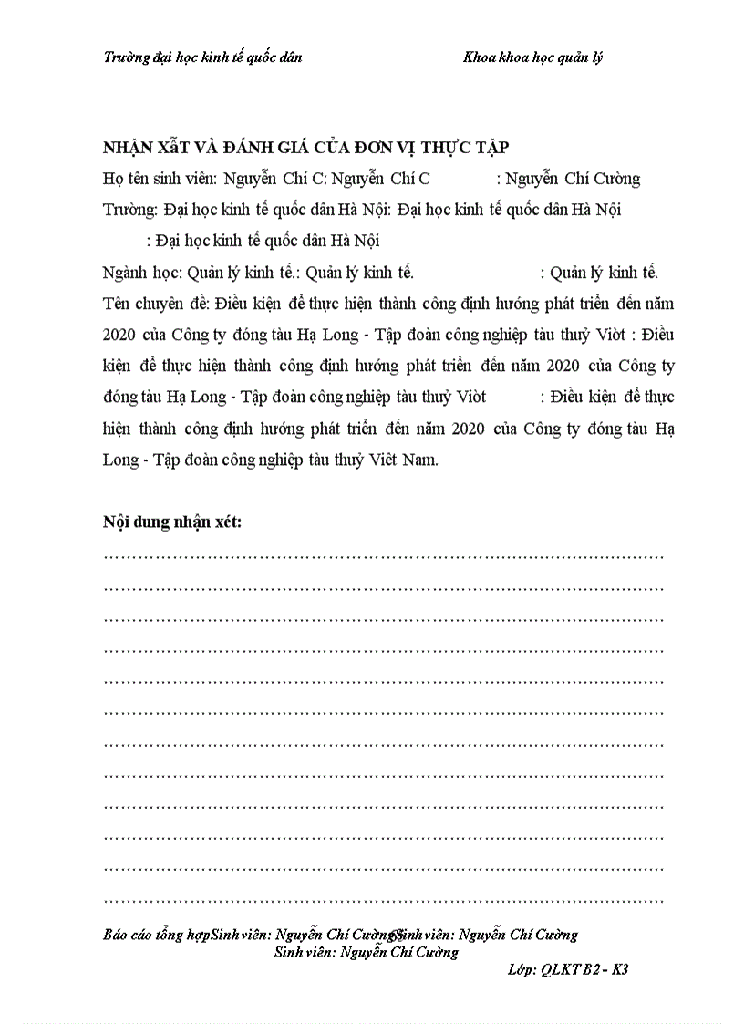 image for page Điều kiện để thực hiện thành công định hướng phát triển đến năm 2020 của Công ty đóng tàu Hạ Long - Tập đoàn công nghiệp tàu thuỷ Viêt Nam