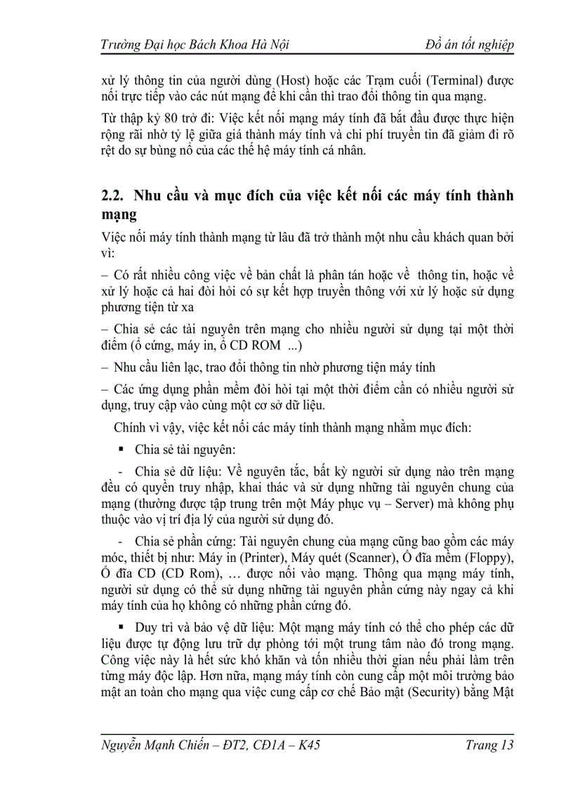 image for page Tổng quan về mạng máy tính