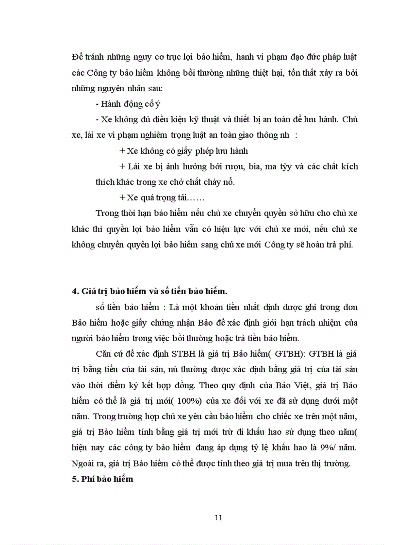 image for page Một số vấn đề về công tác Giám định- Bồi thường nghiệp vụ bảo hiểm vật chất xe cơ giới tại Bảo Việt Hà Nội