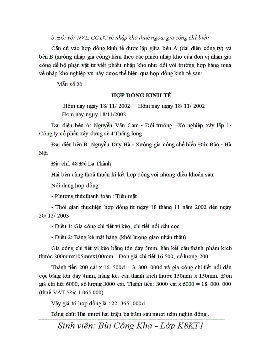 image for page Hoàn thiện kế toán nguyên vật liệu - công cụ dụng cụ tại Công ty cổ phần xây dựng số 4 Thăng Long