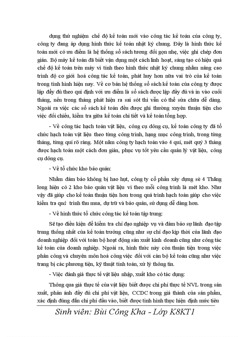 image for page Hoàn thiện kế toán nguyên vật liệu - công cụ dụng cụ tại Công ty cổ phần xây dựng số 4 Thăng Long