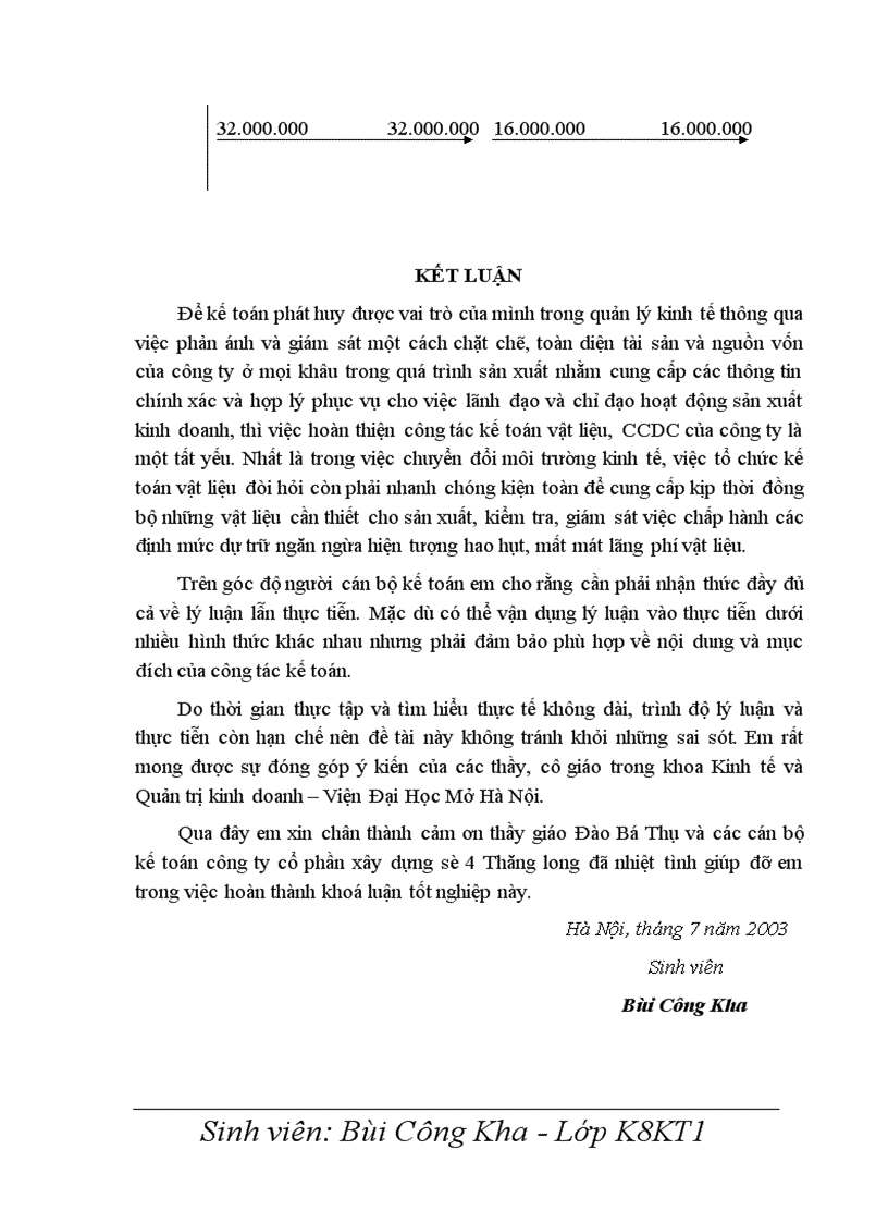image for page Hoàn thiện kế toán nguyên vật liệu - công cụ dụng cụ tại Công ty cổ phần xây dựng số 4 Thăng Long