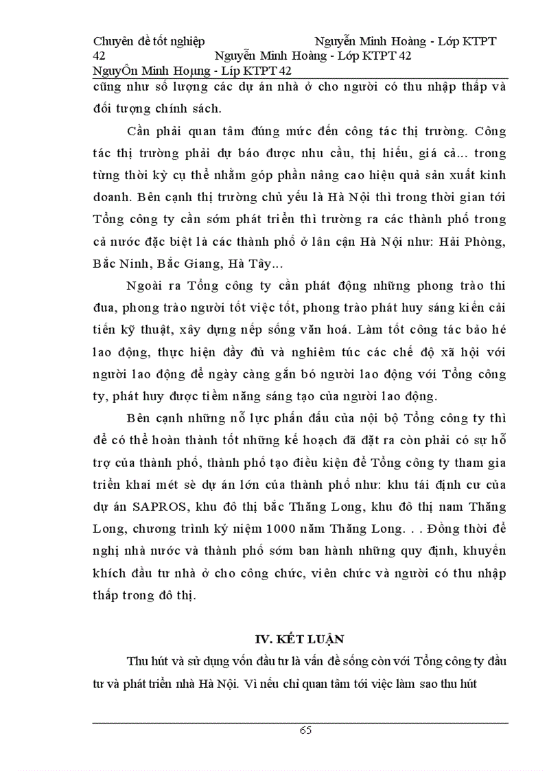 image for page Thu hút và sử dụng vốn đầu tư ở Tổng công ty đầu tư và phát triển nhà Hà Nội -Thực trạng và giải pháp