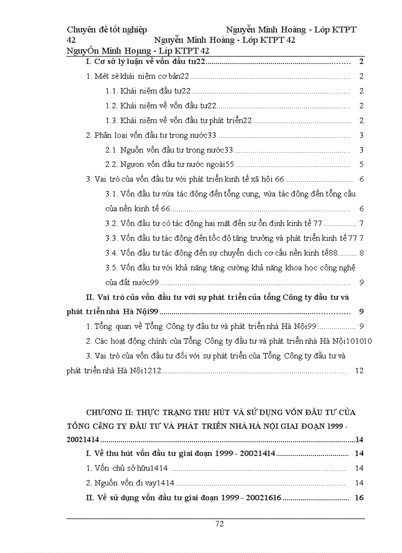 image for page Thu hút và sử dụng vốn đầu tư ở Tổng công ty đầu tư và phát triển nhà Hà Nội -Thực trạng và giải pháp