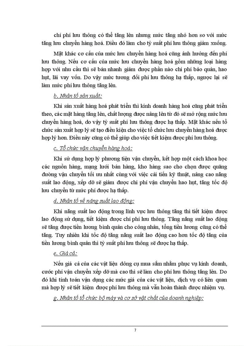 image for page Một số biện pháp giảm chí phí lưu thông tại công ty Kinh doanh và Chế biến than Hà Nội Kết cấu chuyên đề