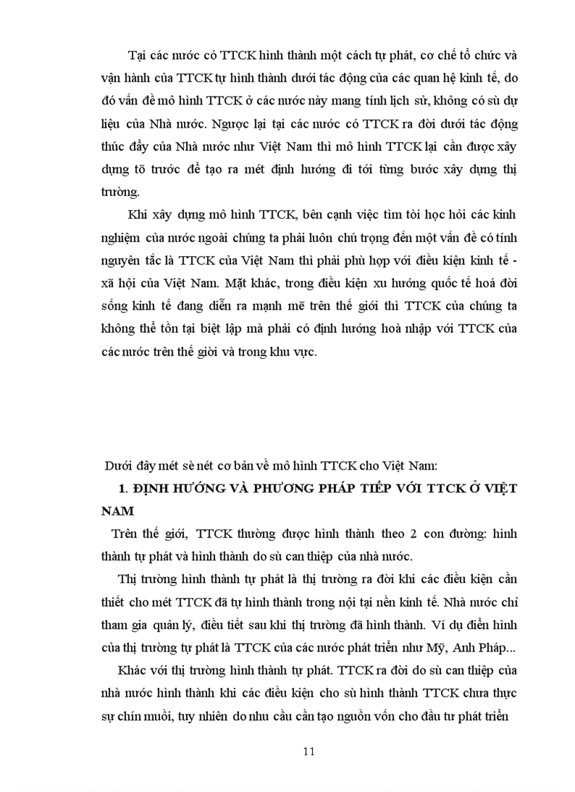 image for page Điều kiện thành lập TTCK và hoạt động của nó ở VN trong thời kỳ non trẻ