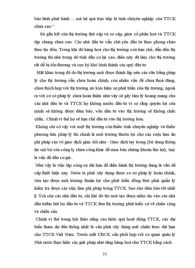 image for page Điều kiện thành lập TTCK và hoạt động của nó ở VN trong thời kỳ non trẻ