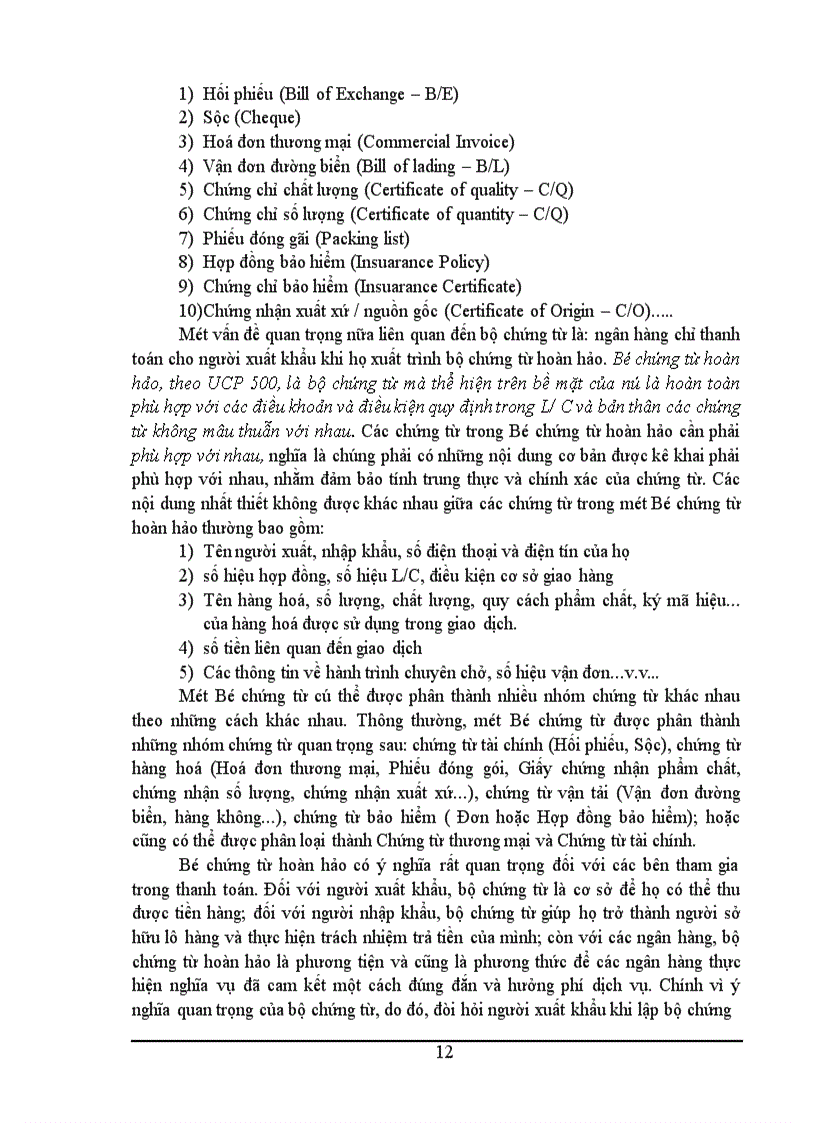image for page Một số giải pháp nhằm hoàn thiện phương thức thanh toán tín dụng chứng từ tại Ngân hàng Công thương Thanh Xuân