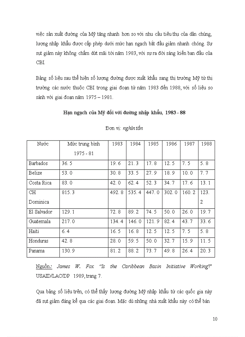 image for page Sự hợp tác và Sáng kiến Khu vực lòng chảo Carribean (CBI)