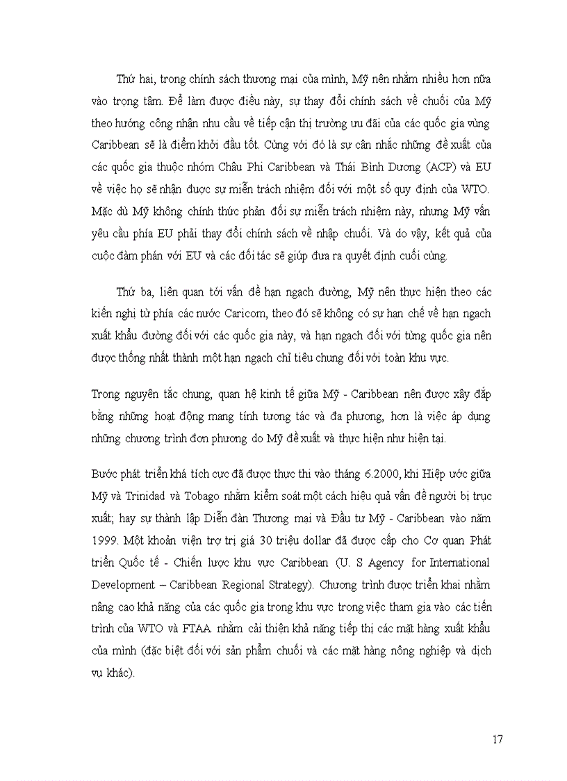 image for page Sự hợp tác và Sáng kiến Khu vực lòng chảo Carribean (CBI)