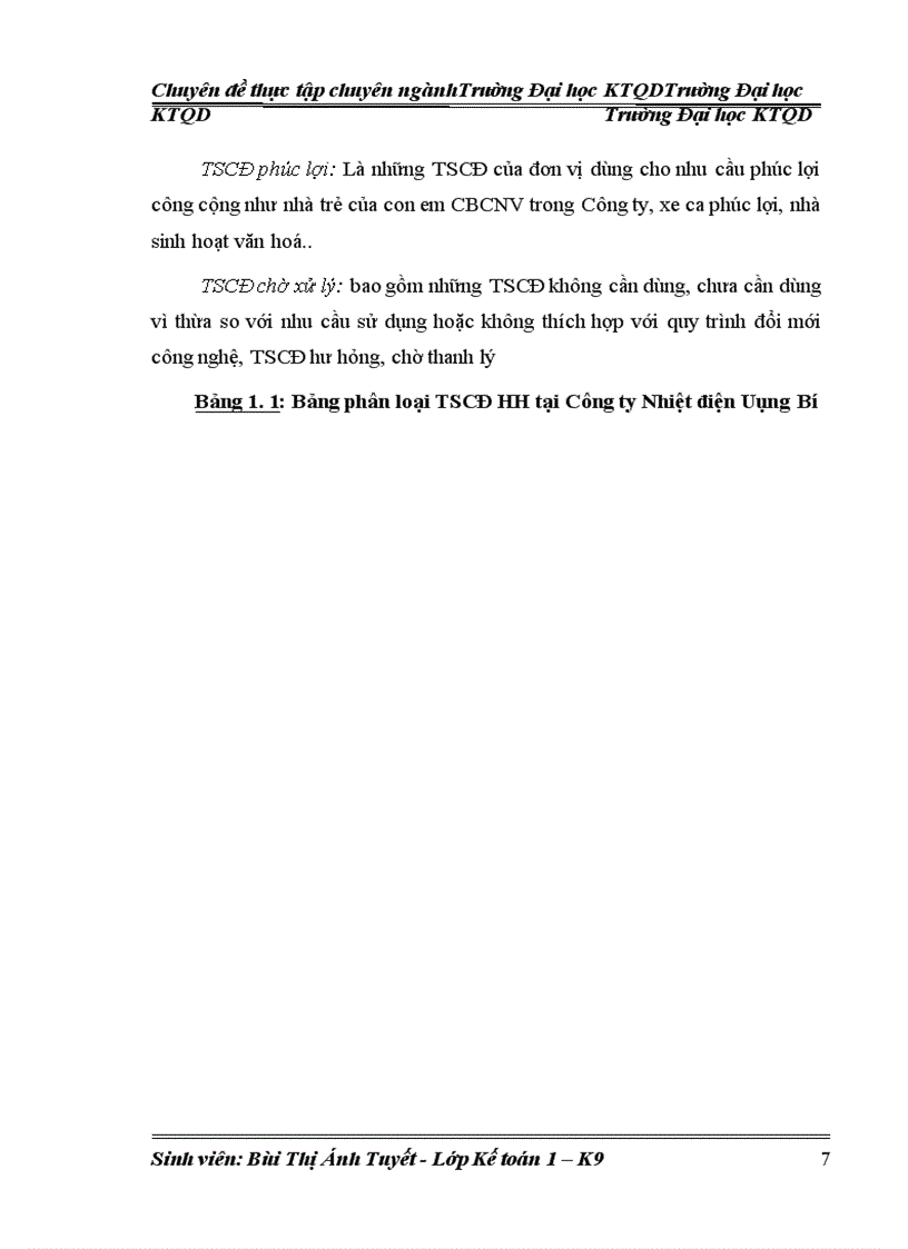 image for page Hoàn thiện kế toán tài sản cố định hữu hình tại công ty Nhiệt điện Uông Bí