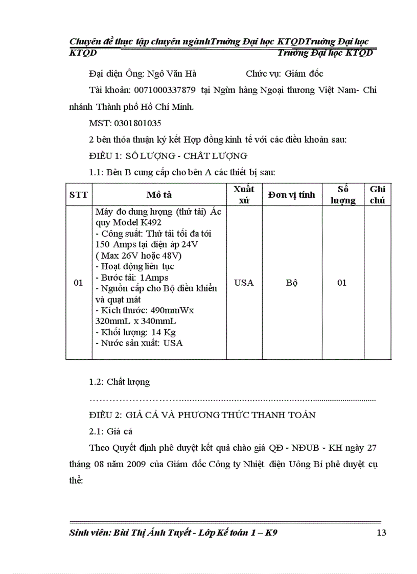 image for page Hoàn thiện kế toán tài sản cố định hữu hình tại công ty Nhiệt điện Uông Bí
