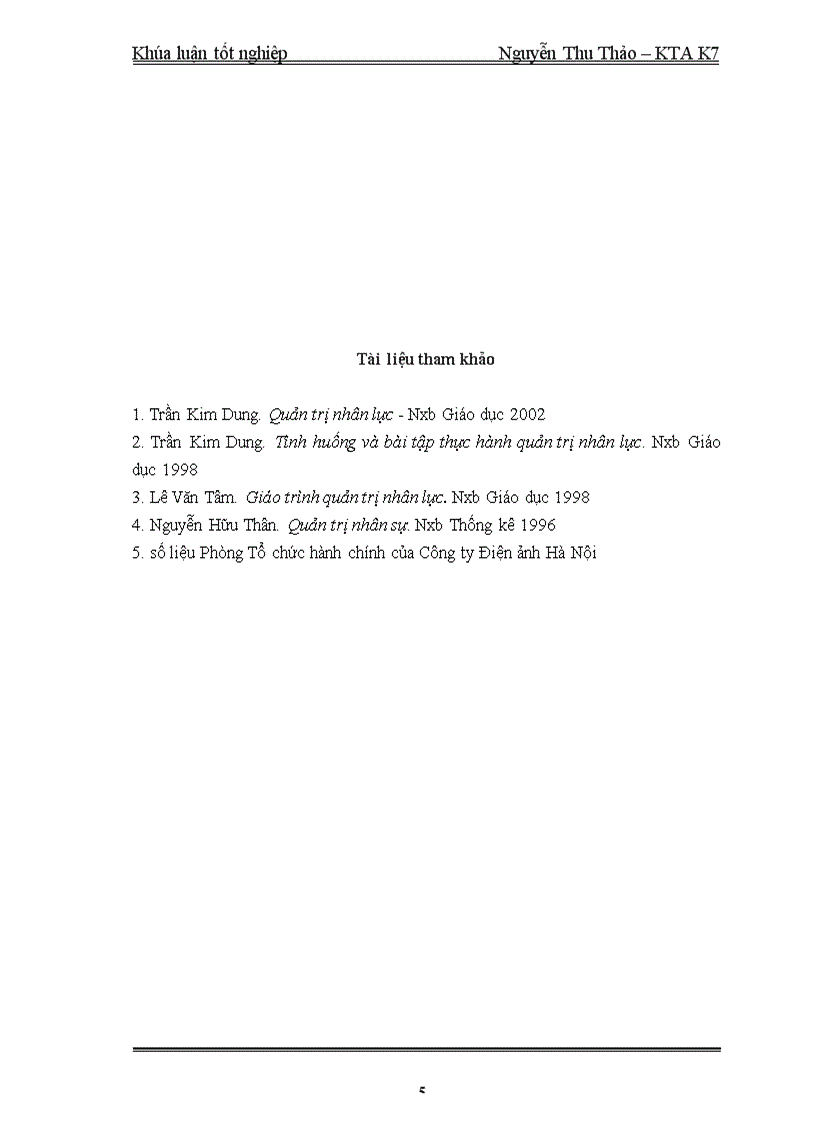 image for page Một số vấn đề về công tác quản trị nguồn nhân lực tại công ty Điện ảnh Hà Nội