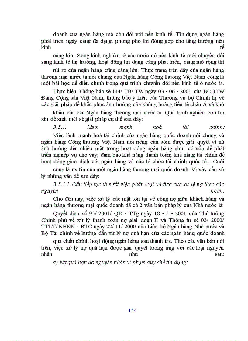 image for page Giải pháp hoàn thiện nghiệp vụ cho vay của Ngân hàng Công thương Việt Nam