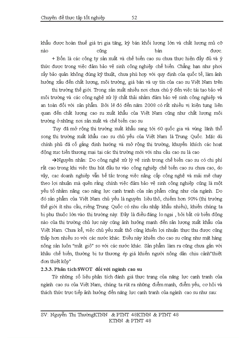 image for page Giải pháp để nâng cao khả năng cạnh tranh của ngành cao su Việt Nam