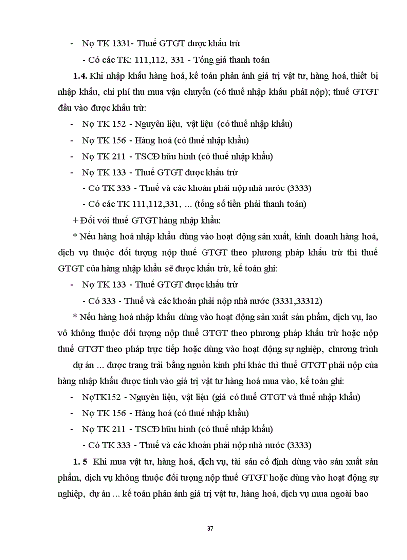 image for page Một số vấn đề về thuế GTGT và chế độ kế toán thuế GTGT áp dụng trong các doanh nghiệp sản xuất kinh doanh