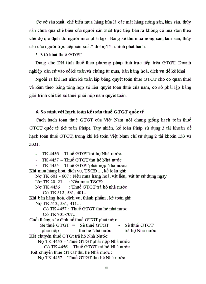 image for page Một số vấn đề về thuế GTGT và chế độ kế toán thuế GTGT áp dụng trong các doanh nghiệp sản xuất kinh doanh