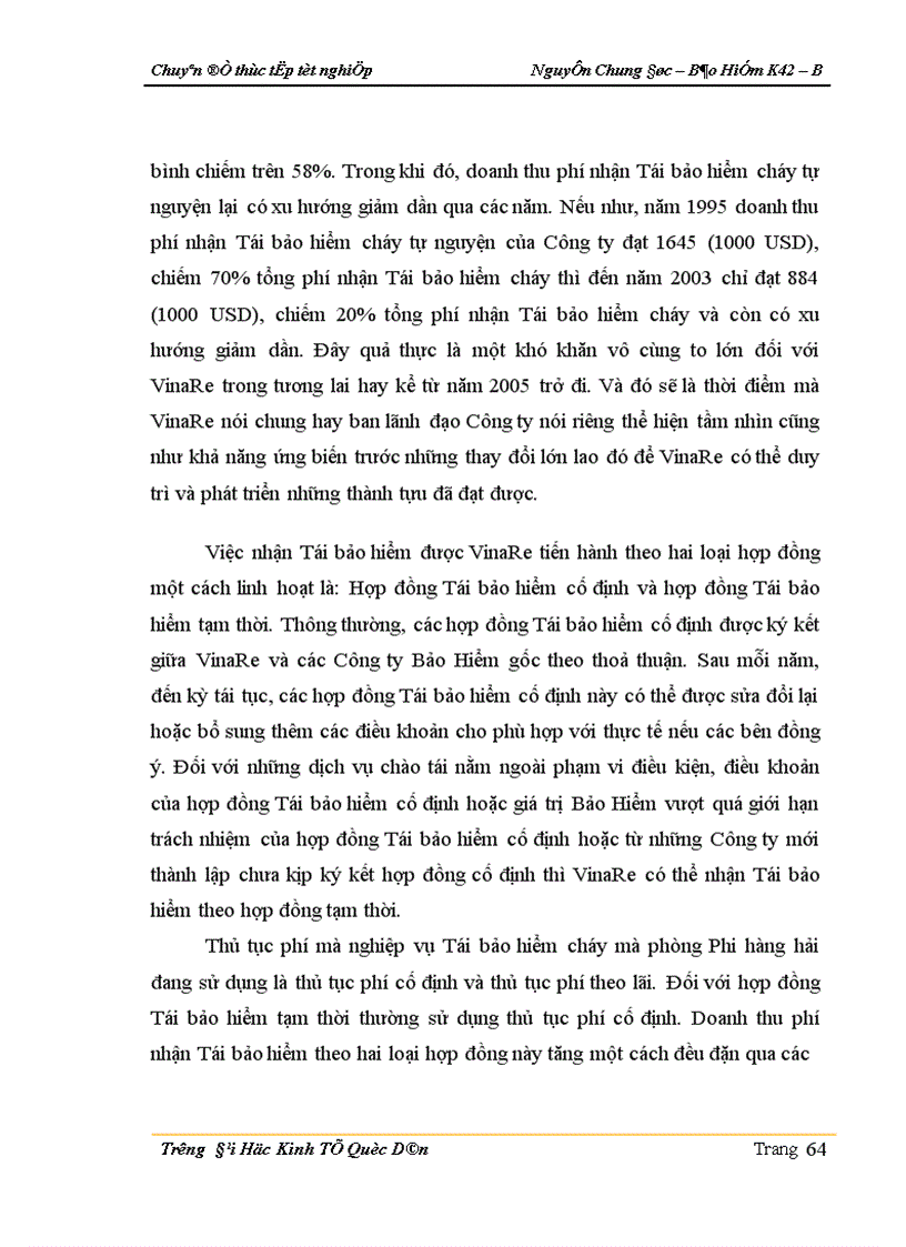 image for page Thực trạng kinh doanh nghiệp vụ Tái bảo hiểm cháy ở Công ty Tái bảo hiểm Quốc gia Việt Nam