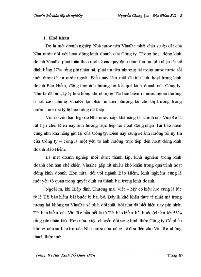 image for page Thực trạng kinh doanh nghiệp vụ Tái bảo hiểm cháy ở Công ty Tái bảo hiểm Quốc gia Việt Nam