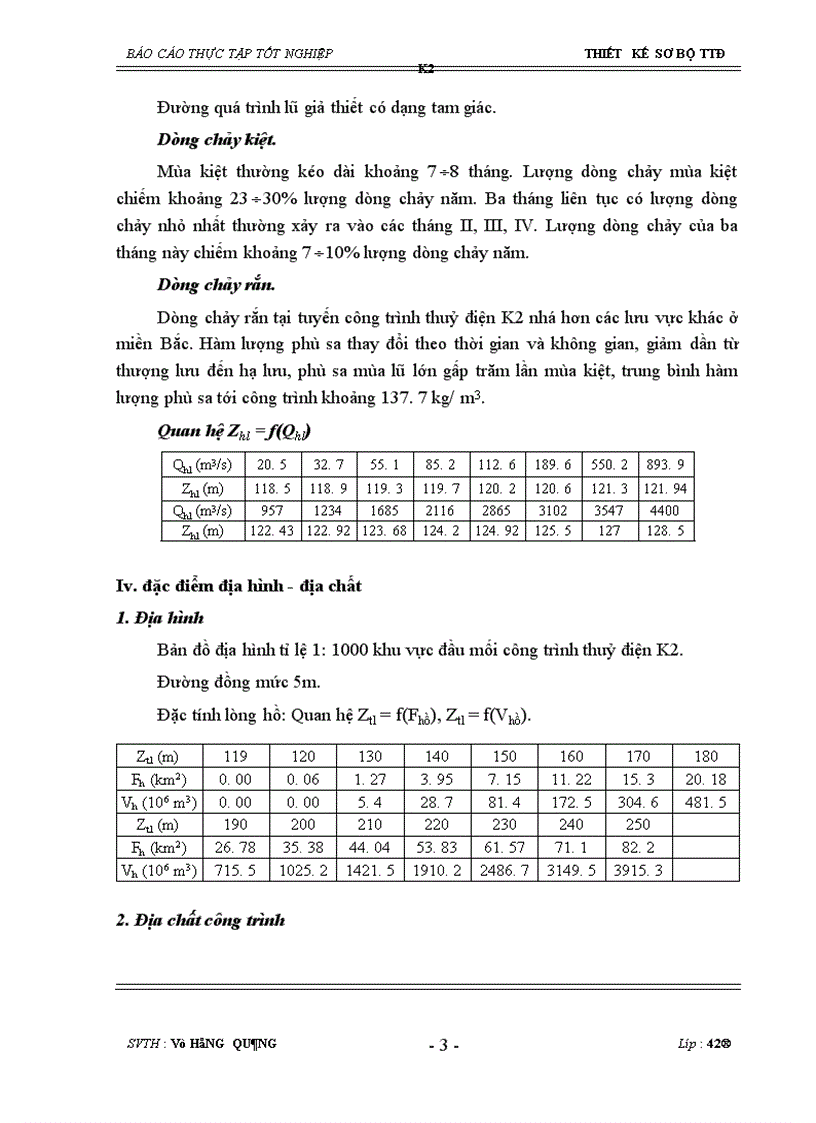 image for page Thiết kế sơ bộ trạm thuỷ điện k2