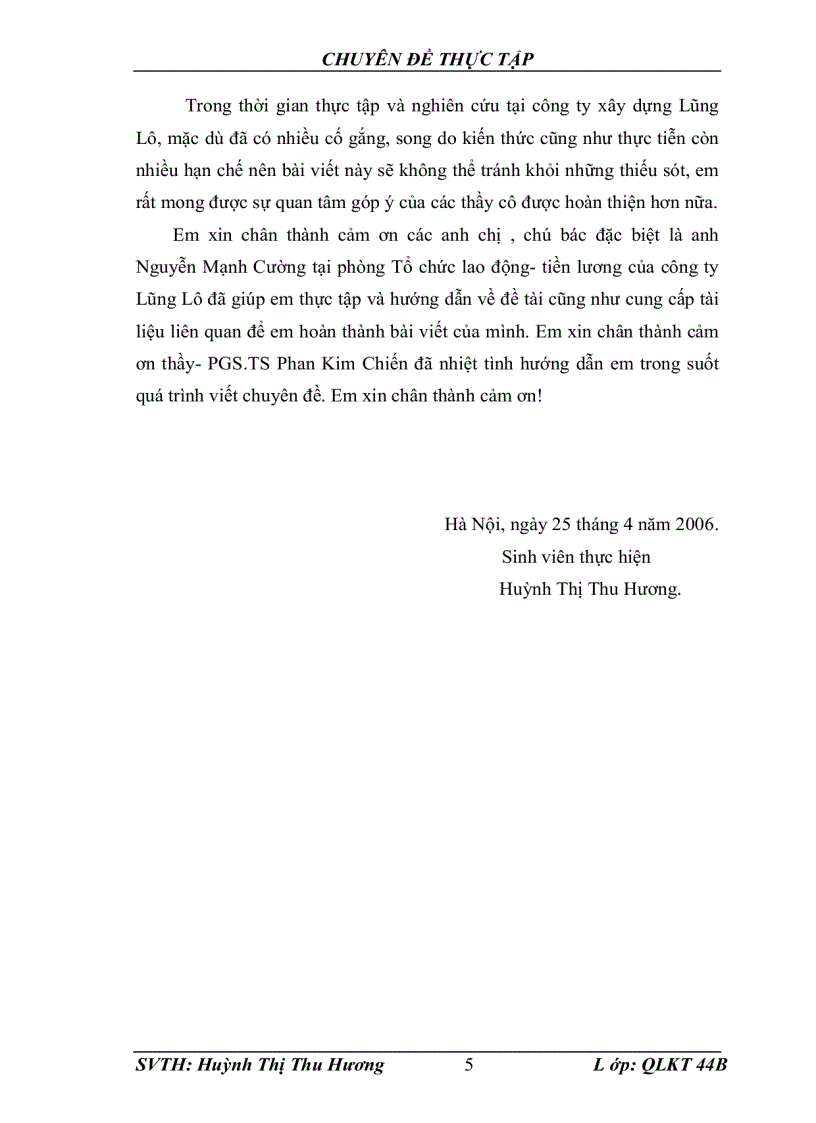 image for page Một số vấn đề về hoàn thiện quỹ tiền lương tại công ty xây dựng Lũng Lô