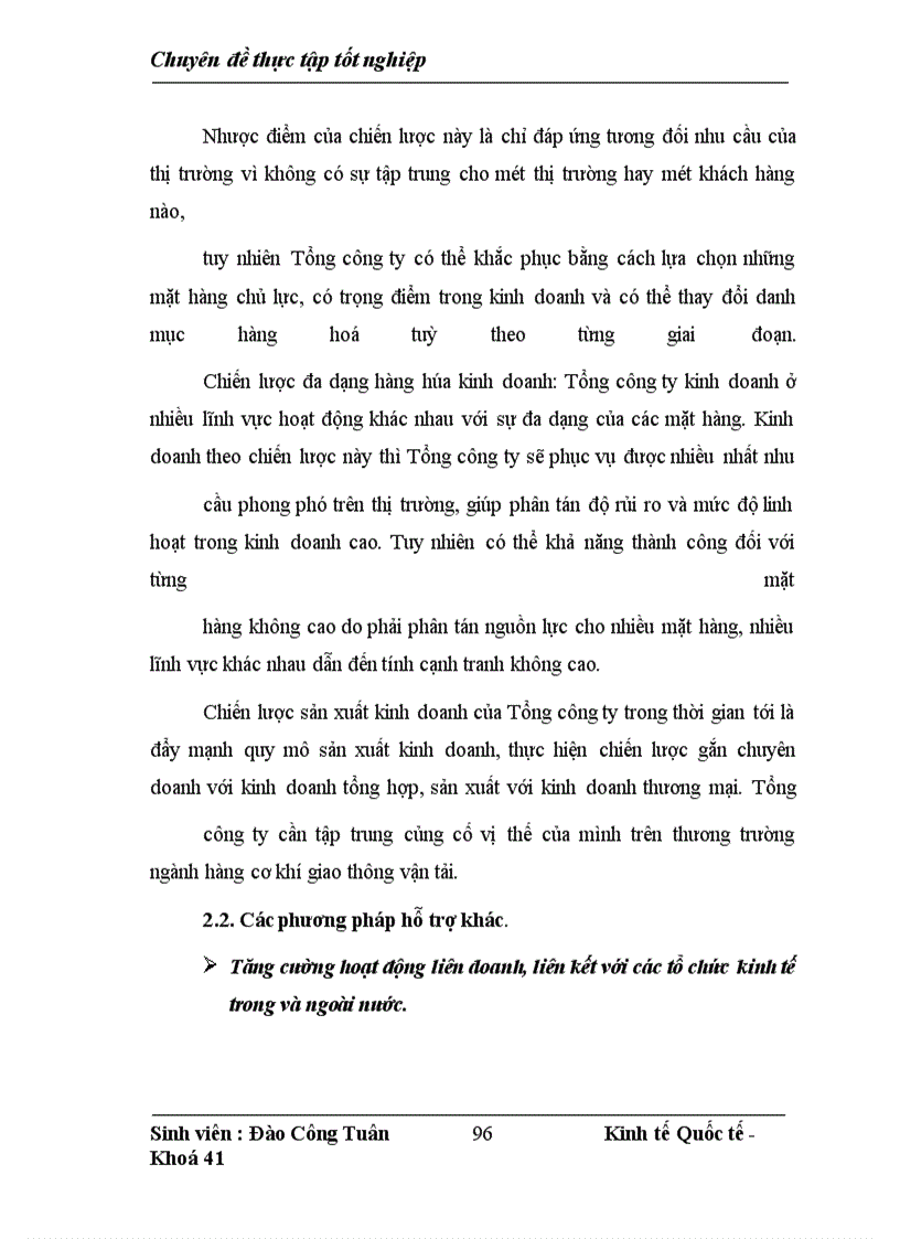 image for page Giải pháp nâng cao hiệu quả kinh doanh hàng nhập khẩu tại Tổng công ty cơ khí giao thông vận tải