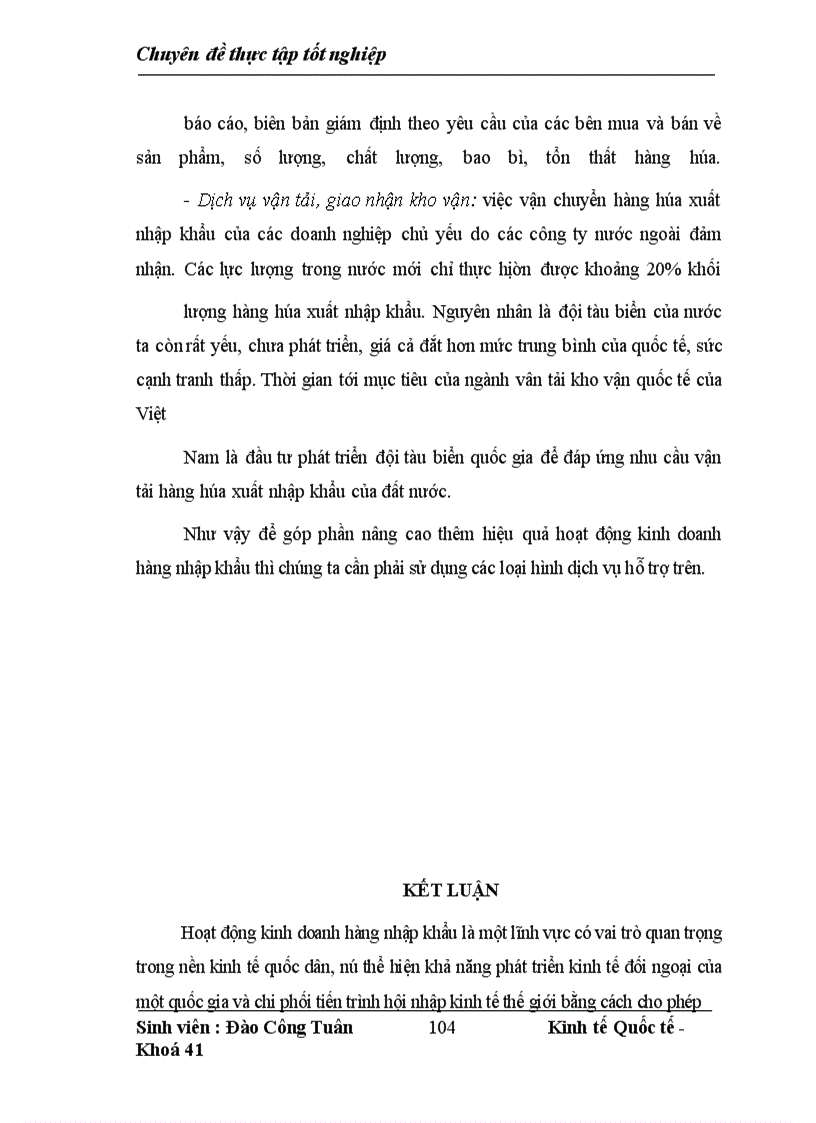 image for page Giải pháp nâng cao hiệu quả kinh doanh hàng nhập khẩu tại Tổng công ty cơ khí giao thông vận tải