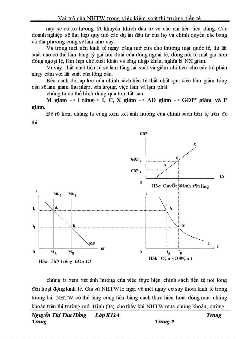 image for page Vai trò của NHTW trong việc kiểm soát thị trường tiền tệ