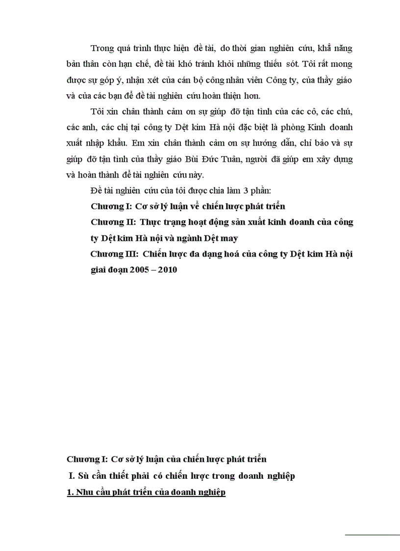 image for page Xây dựng chiến lược phát triển tại công ty Dệt kim Hà nội 2005 – 2010