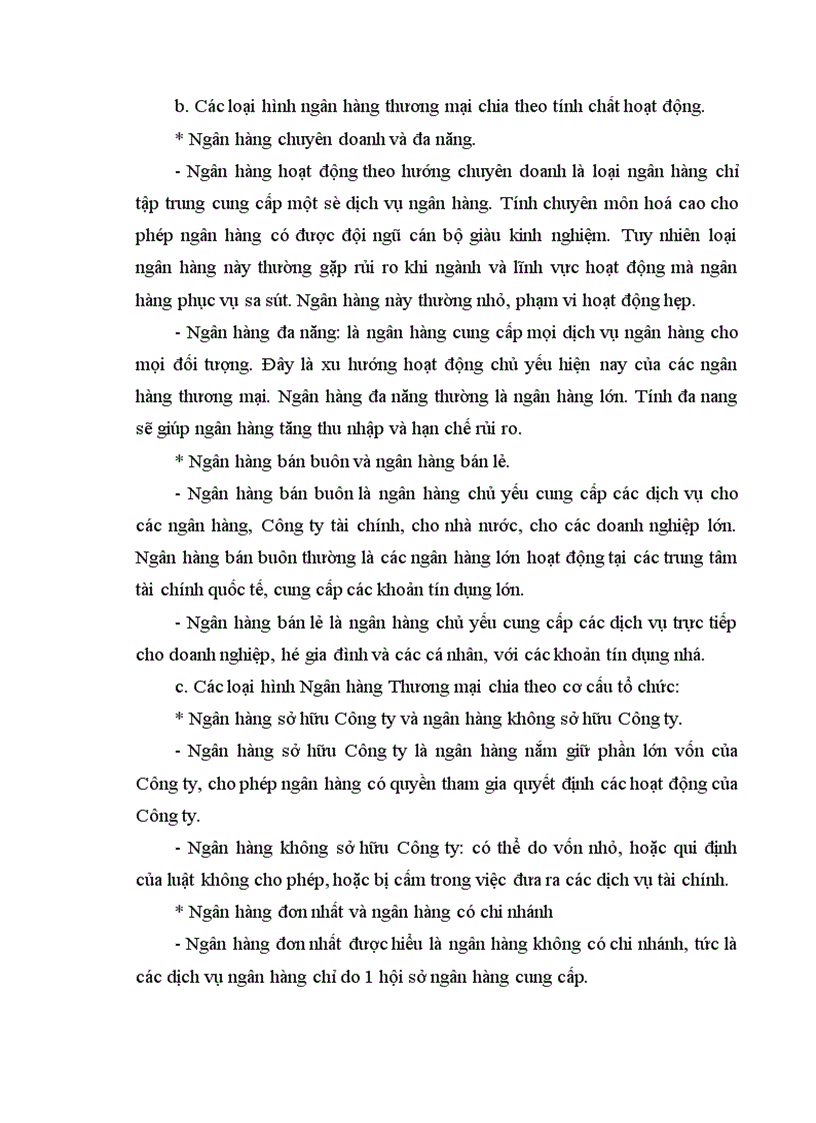 image for page Đề án môn học về ngân hàng thương mại