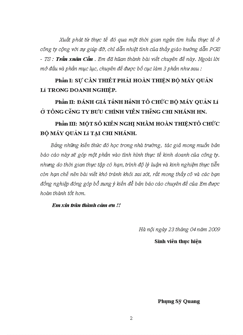 image for page Một số kiến nghị nhằm hoàn thiệntổ chức bộ máy quản lý tại chi nhánh.