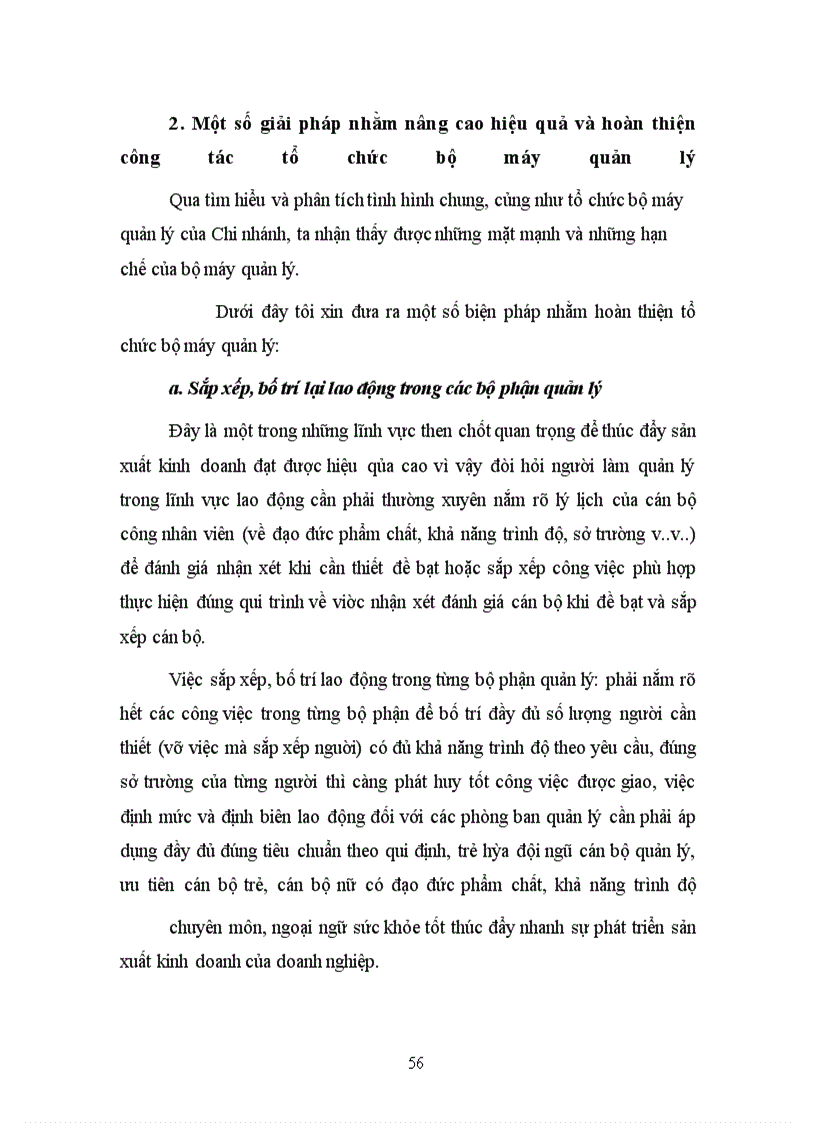 image for page Một số kiến nghị nhằm hoàn thiệntổ chức bộ máy quản lý tại chi nhánh.