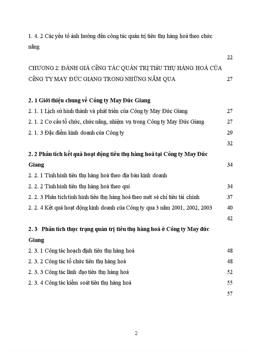 image for page Nâng cao chất lượng công tác quản trị tiêu thụ hàng hoá theo chức năng ở Công ty May Đức Giang