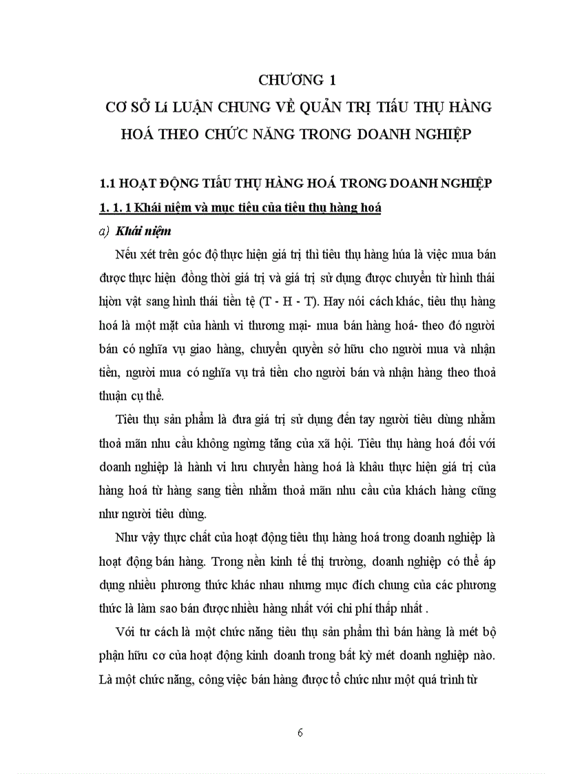 image for page Nâng cao chất lượng công tác quản trị tiêu thụ hàng hoá theo chức năng ở Công ty May Đức Giang