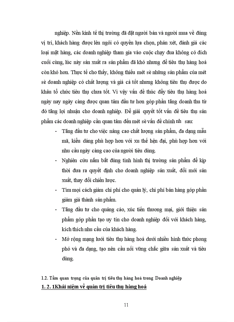 image for page Nâng cao chất lượng công tác quản trị tiêu thụ hàng hoá theo chức năng ở Công ty May Đức Giang