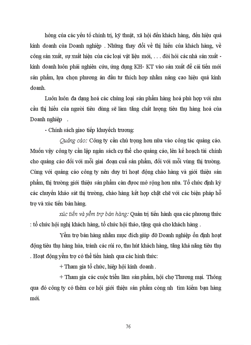 image for page Nâng cao chất lượng công tác quản trị tiêu thụ hàng hoá theo chức năng ở Công ty May Đức Giang