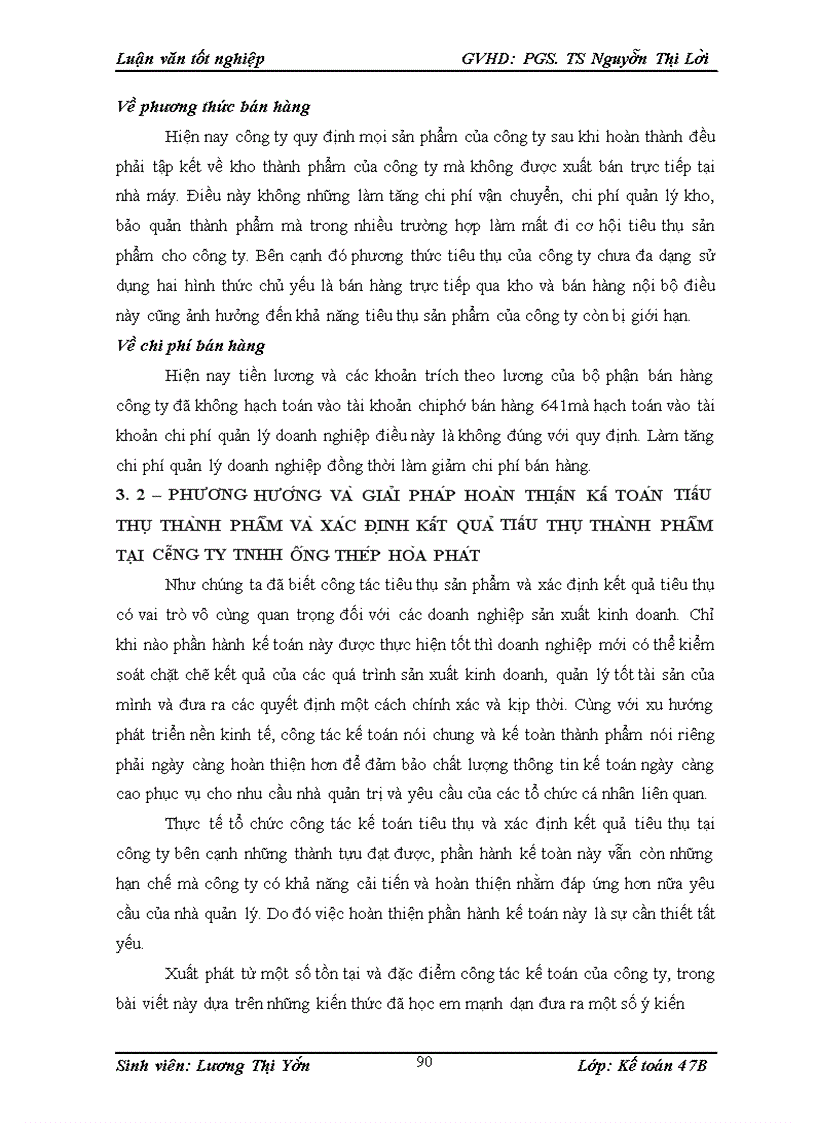 image for page Hoàn thiện hạch toán tiêu thụ thành phẩm và xác định kết quả tiêu thụ thành phẩm tại công ty TNHH Ống thép Hoà Phát