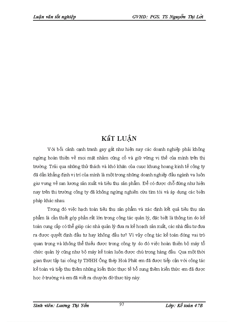 image for page Hoàn thiện hạch toán tiêu thụ thành phẩm và xác định kết quả tiêu thụ thành phẩm tại công ty TNHH Ống thép Hoà Phát