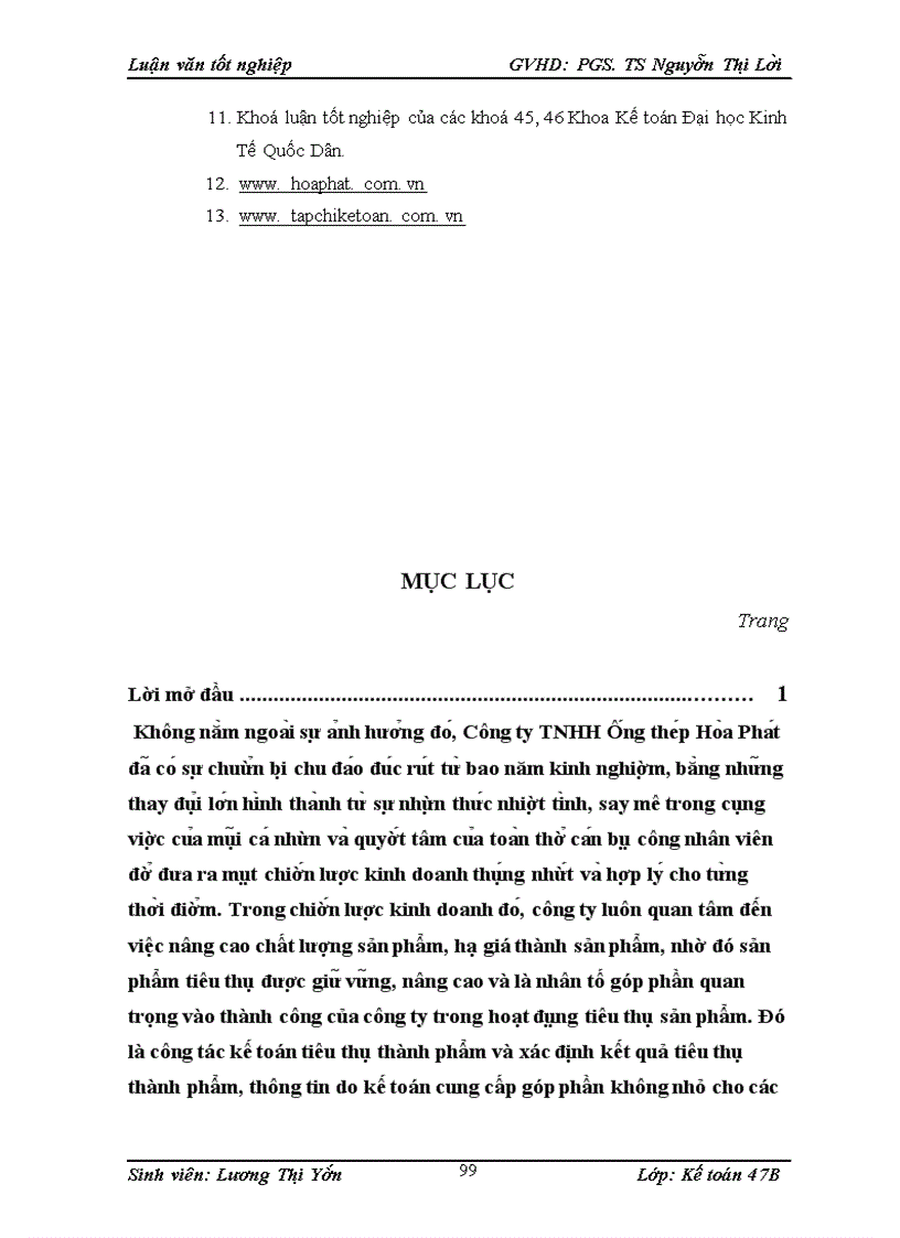 image for page Hoàn thiện hạch toán tiêu thụ thành phẩm và xác định kết quả tiêu thụ thành phẩm tại công ty TNHH Ống thép Hoà Phát