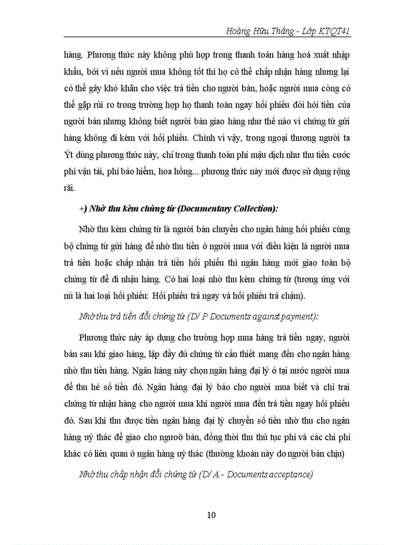 image for page Giải pháp phát triển nghiệp vụ thanh toán hàng nhập khẩu bằng phương thức tín dụng chứng từ tại Ngân hàng Công thương Đống Đa